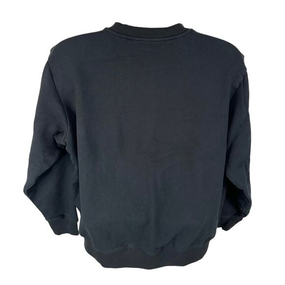 Teddy Fresh Crewneck Sweatshirt Black Size Large Streetwear Skater - Picture 2 of 9